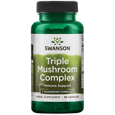 Swanson Triple Mushroom Complex - Extract Immunsystem