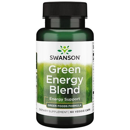 Swanson Green Energy Blend Doplněk stravy s extrakty z rostlin
