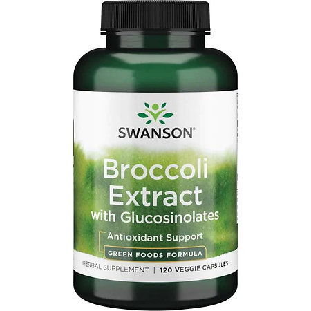 Swanson Broccoli Extract with Glucosinolates Doplněk stravy s extraktem z brokolice