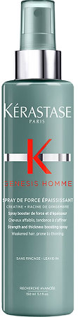 Kérastase Genesis Homme Spray Force Épaississant Spray zur Stärkung und Wiederherstellung der Dichte von geschwächtem Haar mit Neigung zu Haarausfall