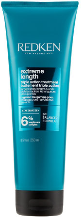 Redken Extreme Length Triple Action Treatment Intensivmaske zur Kräftigung der Längen