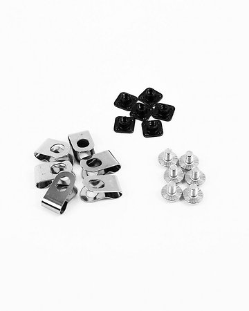 Unihoc Mask spare part nuts and clips set (6 pcs) Náhradné spony a skrutky