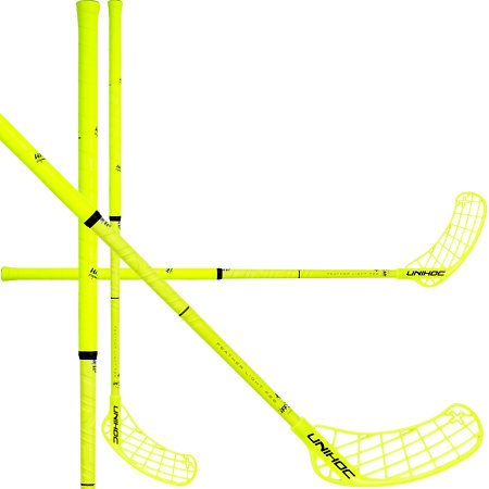 Unihoc PLAYER+ Feather Light 26 yellow Florbalová hůl