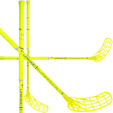 Unihoc UNILITE SUPERSKIN 30 yellow Floorball stick