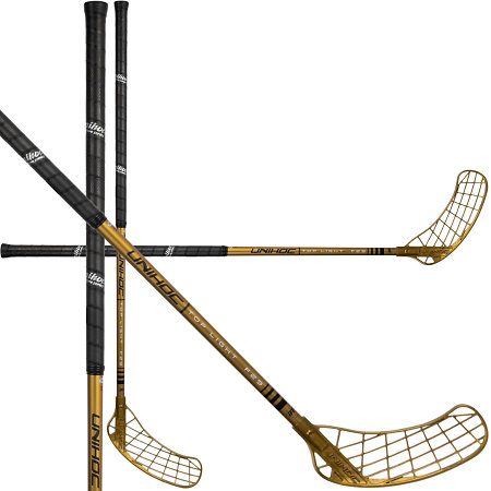 Unihoc PLAYER Top Light 29 gold/black Floorball stick