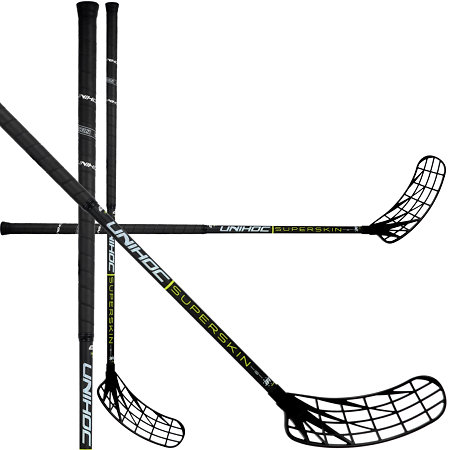 Unihoc UNILITE SUPERSKIN MAX TITAN 29 black/yellow Florbalová hůl