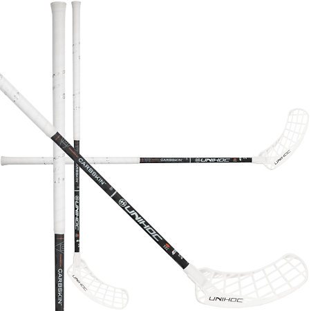 Unihoc EPIC CARBSKIN FL 26 black/orange Florbalová hůl