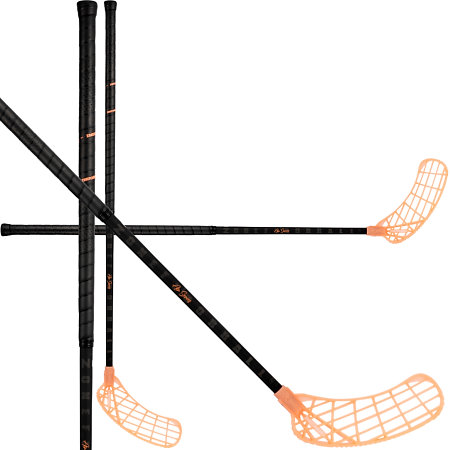 Zone floorball HARDER AIR SL 26 black/ice coral Floorball stick