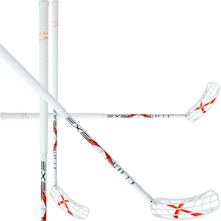 Exel X-PLAY WHITE 2.9 ROUND SB Florbalová hůl