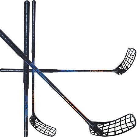 Exel E-FECT BLACK 2.6 OVAL MB Florbalová hůl