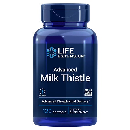 Life Extension Advanced Milk Thistle Doplněk stravy s extraktem z ostropestřce mariánského