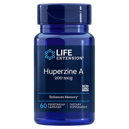 Life Extension Huperzine A Doplněk stravy s extraktem z mechu čínského