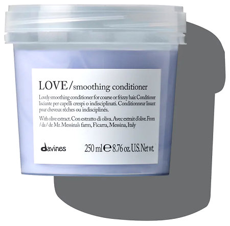 Davines Essential Haircare Love Smoothing Conditioner Beruhigender Conditioner für krauses oder widerspenstiges Haar