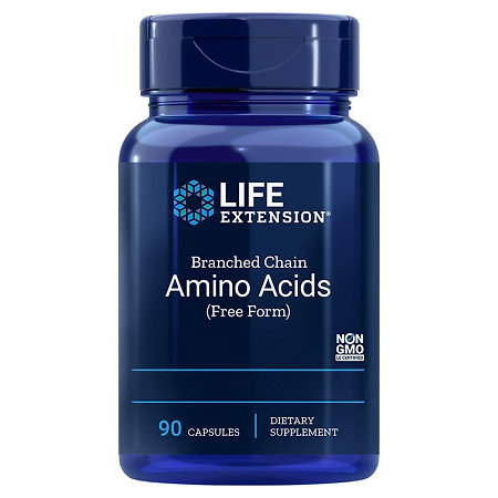 Life Extension Branched Chain Amino Acids Doplněk stravy s aminokyselinami