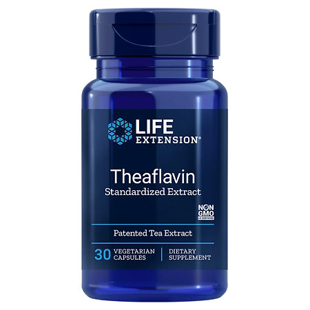 Life Extension Theaflavin Standardised Extract Výživový doplnok s extraktom z čierneho čaju