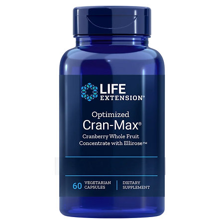 Life Extension Optimized Cran-Max® Doplněk stravy s extraktem z brusinek a z ibišku