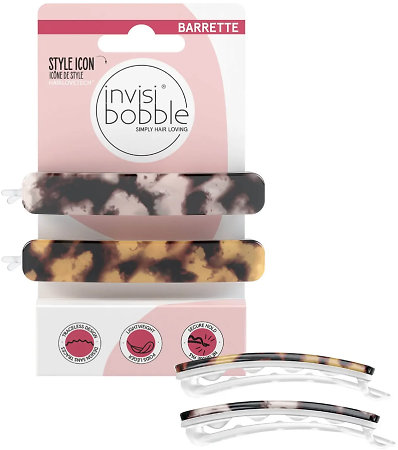Invisibobble Barrette Havana Mama hair clips