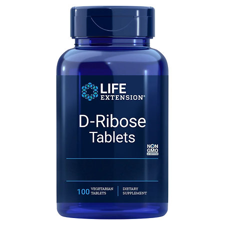 Life Extension D-Ribose Tablets Doplněk stravy s D-ribózou