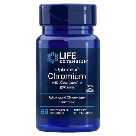 Life Extension Optimized Chromium with Crominex® 3+ Doplnok stravy s chrómom