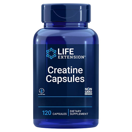 Life Extension Creatine Capsules Doplnok stravy s kreatínom