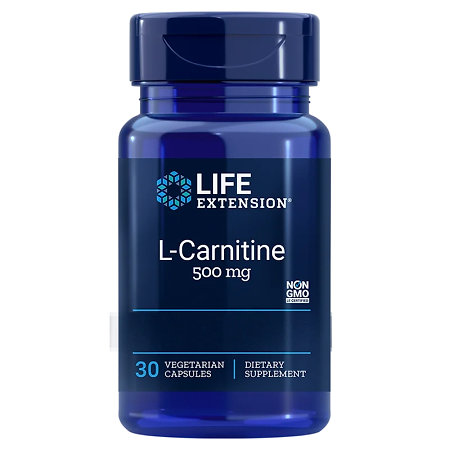 Life Extension L-Carnitine Nahrungsergänzungsmittel mit L-Carnitin