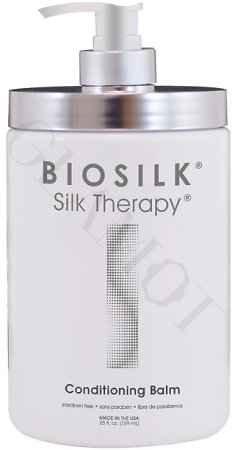 BioSilk Silk Therapy Conditioning Balm Paraben Free regenerační balzám na vlasy