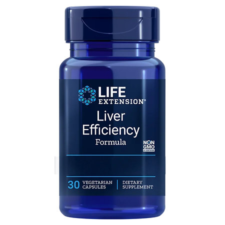 Life Extension Liver Efficiency Formula Doplněk stravy s rostlinnými výtažky