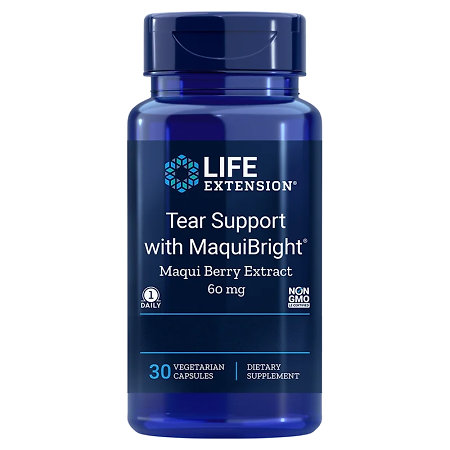 Life Extension Tear Support with MaquiBright® Doplněk stravy s extraktem z Maqui berry