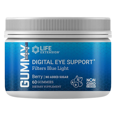 Life Extension Gummy Science™ Digital Eye Support Doplněk stravy pro zdraví očí a zraku