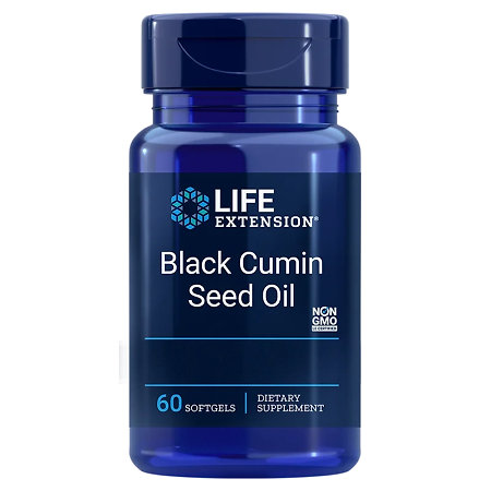 Life Extension Black Cumin Seed Oil Doplněk stravy – černuchový olej