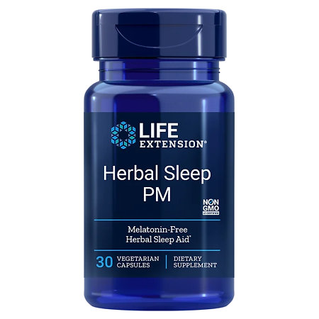 Life Extension Herbal Sleep PM Doplnok stravy s medovkou a harmančekom