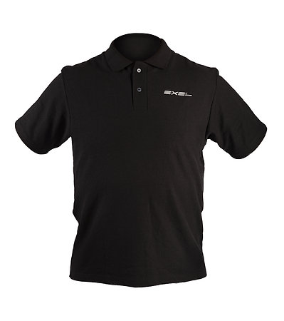 Exel CONTROL POLO SHIRT BLACK Polo T-shirt