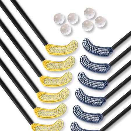 Eurostick Medi Team set 95/106cm Florbalový set ( 13 -15 rokov)