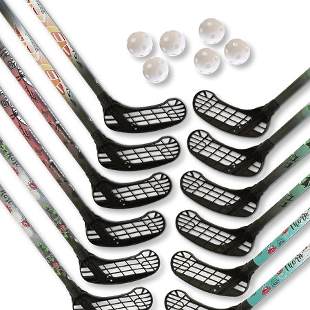 Eurostick WILD & CRAZY Florbalová sada