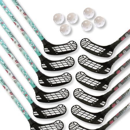 Eurostick ROSE THORN Florbalová sada