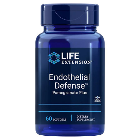 Life Extension Endothelial Defense™ Pomegranate Plus Doplněk stravy pro podporu zdraví srdce