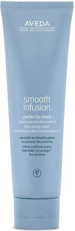Aveda Smooth Infusion Perfectly Sleek™ Heat Styling Cream Hitzeschützende Glättungscreme für widerspenstiges, zu Frizz neigendes Haar