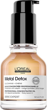 L'Oréal Professionnel Metal Detox Anti-Deposit Protector Concentrated Oil koncentrovaný olej proti lámaniu vlasov