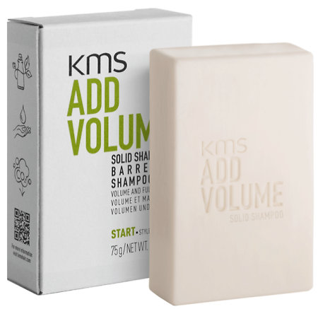 KMS Add Volume Solid Shampoo solid shampoo for fine hair