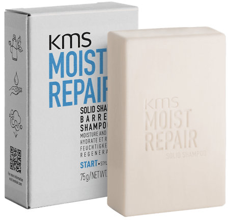 KMS Moist Repair Solid Shampoo Festes Shampoo für geschädigtes Haar