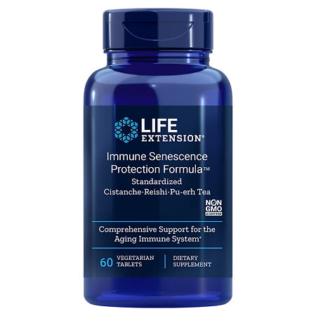 Life Extension Immune Senescence Protection Formula™ Doplnok stravy s beta-glukánmi, D3, kurkumínom a ďalšími zložkami