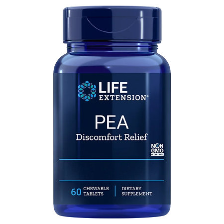Life Extension PEA Discomfort Relief Nahrungsergänzungsmittel zur Unterstützung des Wohlbefindens