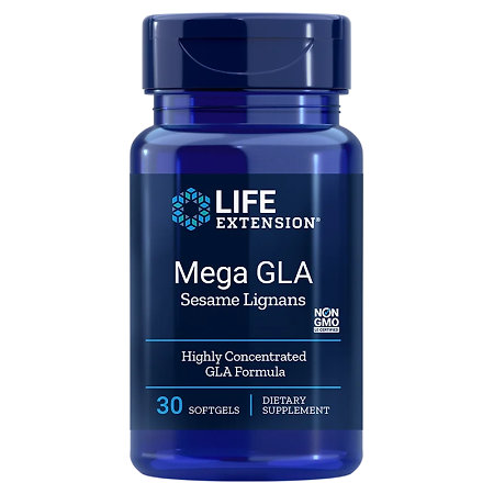 Life Extension Mega GLA Sesame Lignans Omega-6-Ergänzung