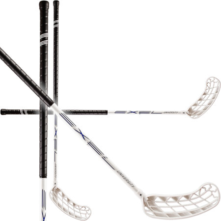 Exel UNIVERSITY WHITE uniflex ROUND SB Florbalová hůl