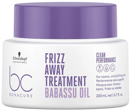 Schwarzkopf Professional Bonacure Frizz Away Treatment Maske für krauses und widerspenstiges Haar