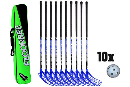 Oxdog PLAYER 33 + TOOLBAG + 10 BALLS Florbalová sada