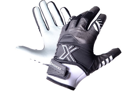 Oxdog XGUARD TOP GOALIE GLOVE SKIN Black Brakárske rukavice