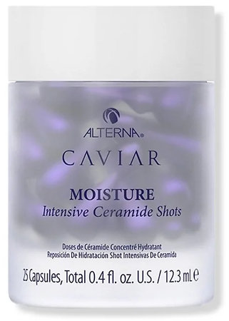 Alterna Caviar Replenishing Moisture Intensive Ceramide Shots ceramidové kapsuly na jedno použitie na hydratáciu vlasov
