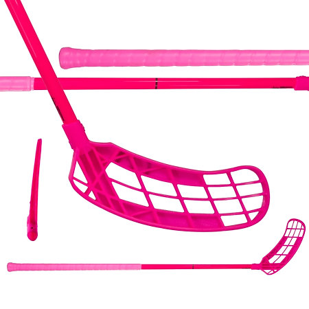 Salming Quest1 Powerlite Aero 27 Neon Pink Floorball Schläger
