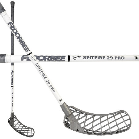 FLOORBEE SPITFIRE 29 Carbon PRO light silver Florbalová hůl